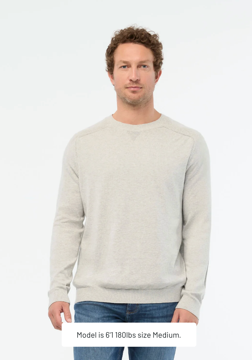 EASY KNIT LITE CREW NECK