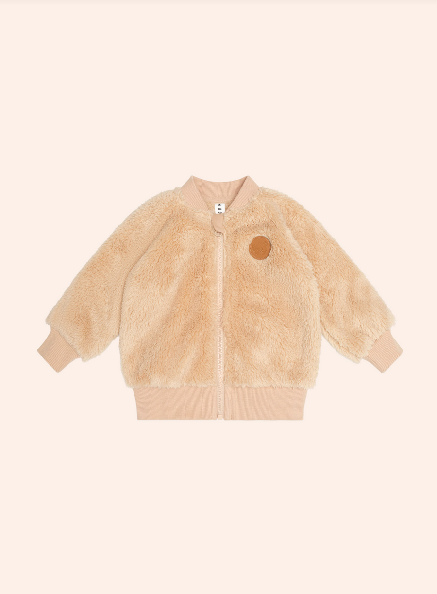 SITTING HUXBEAR FURRY JACKET