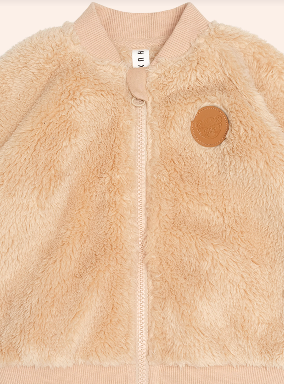 SITTING HUXBEAR FURRY JACKET