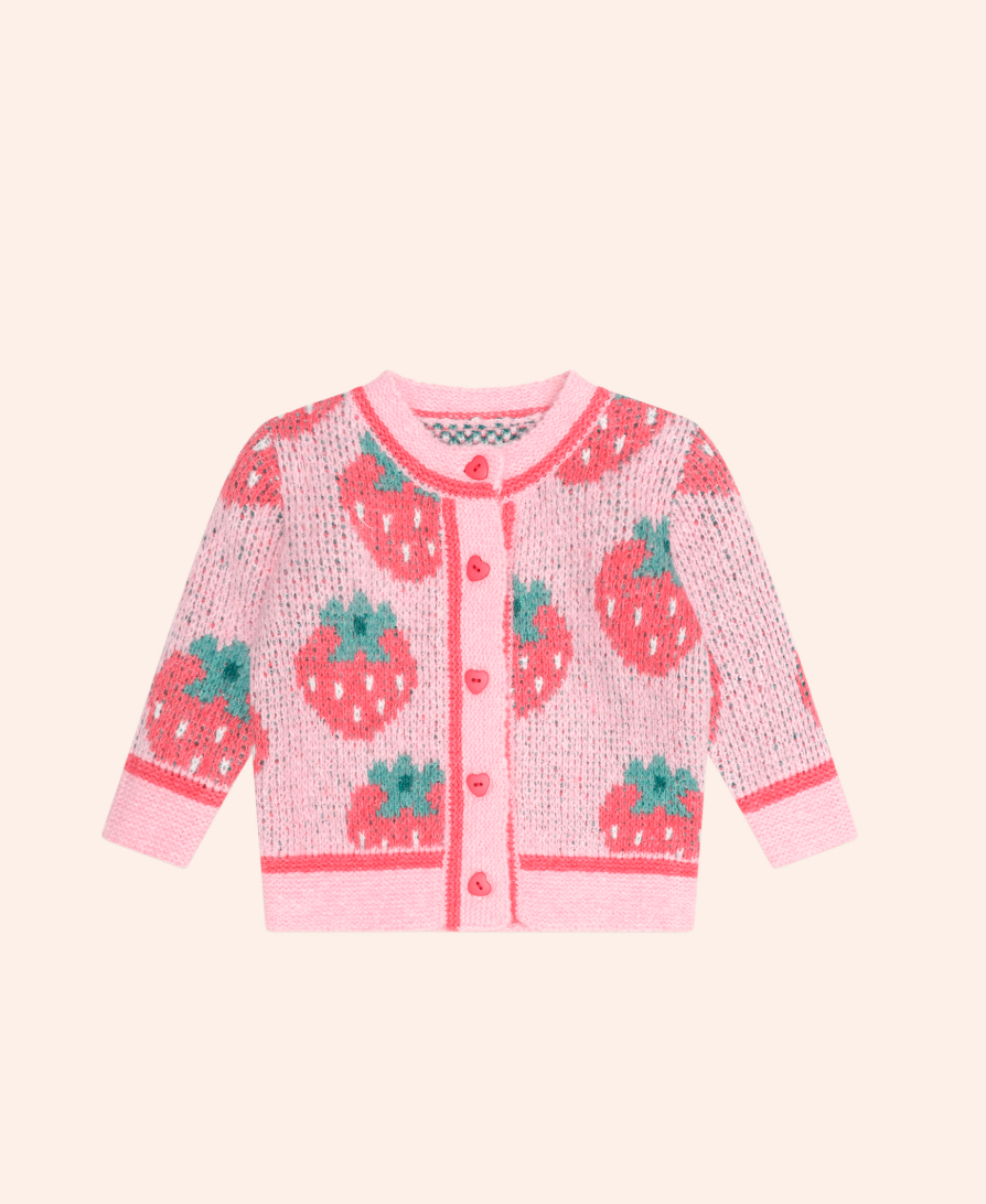 STRAWBERRY FIELDS SPONGE CARDIGAN