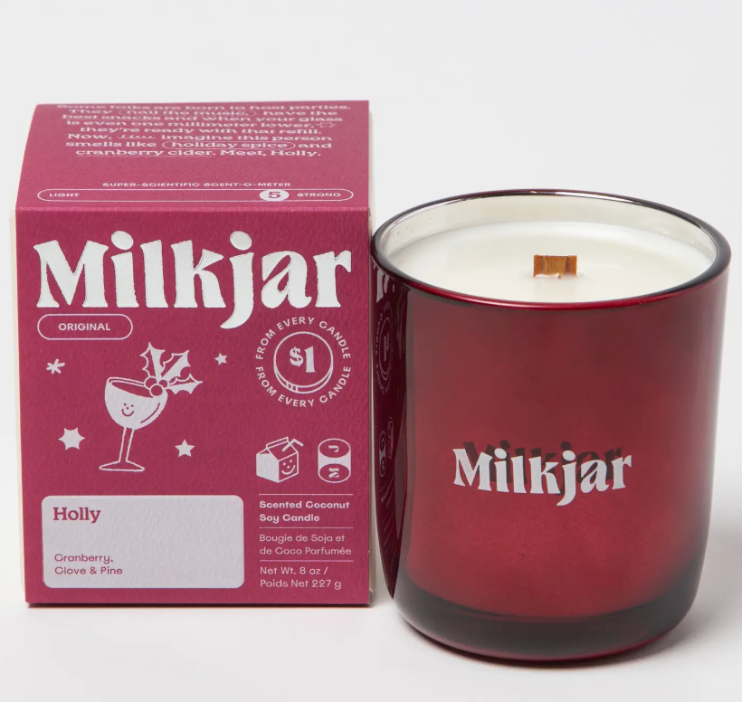 80Z SOY CANDLE - HOLLY