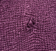 Alpaca Moda Purple Knit Sweater Dress