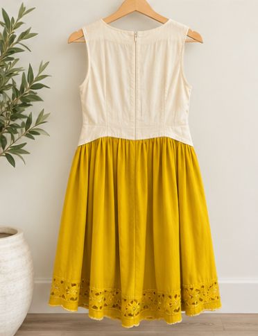 Moulinette Soeurs Embroidered Dress