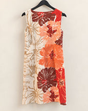 Talbots Petites Floral Sleeveless Shift Dress