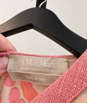 S Max Mara Printed Sleeveless Shift Dress
