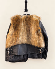 Sacai Leather Moto Jacket