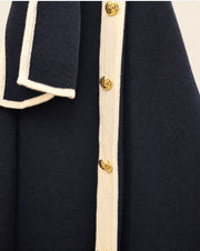 Escada Black & Cream Sweater/Cardigan Set
