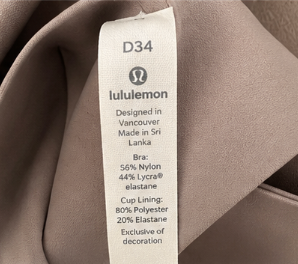 Lululemon Cross-Back Sports Bra