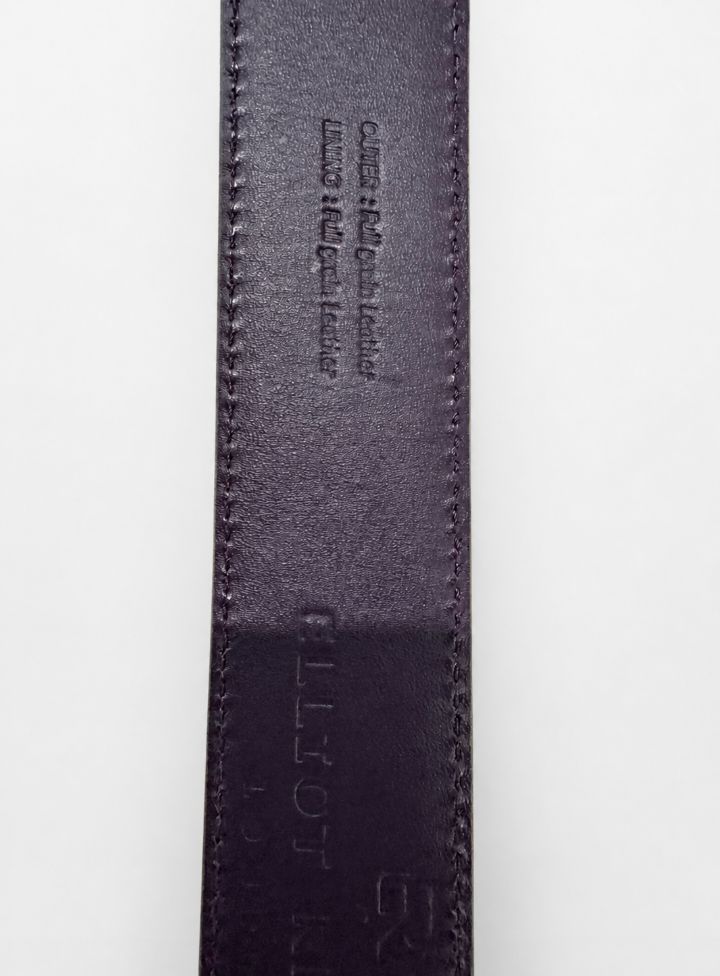 Elliot Rhodes London Genuine Calf Leather Belt