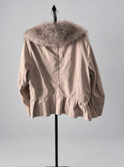 Banana Republic Faux-Fur Collar Jacket