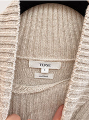Yerse Bobble Wool-Blend Mock Neck Sweater