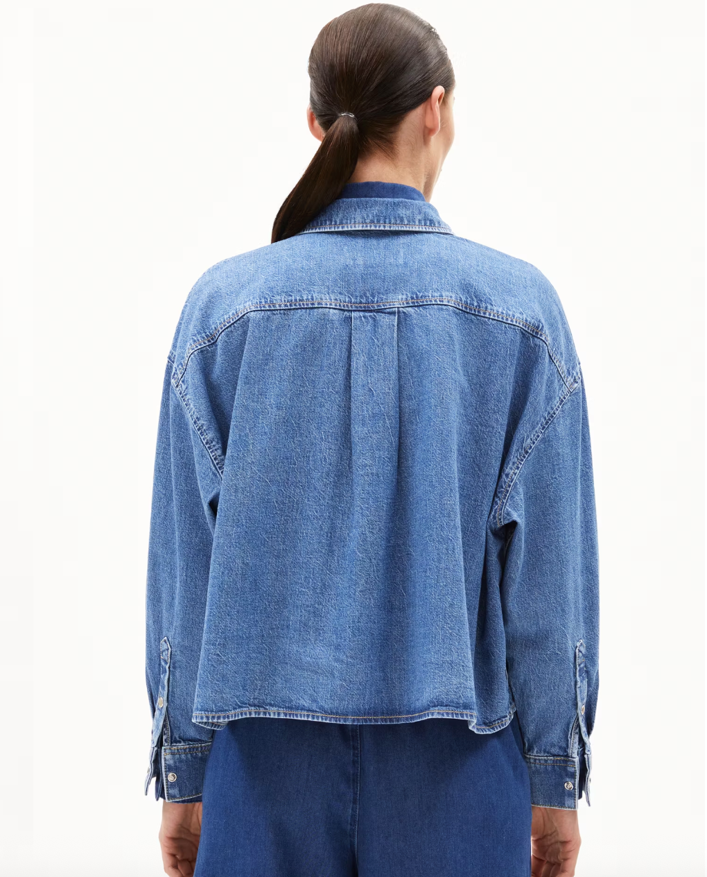 NALAANI DENIM BLOUSE