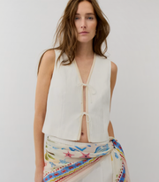 TIE UP VEST