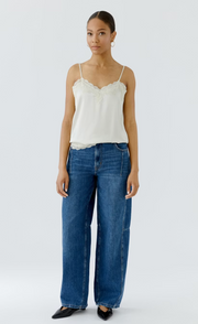LACE SATIN CAMISOLE