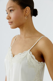 LACE SATIN CAMISOLE
