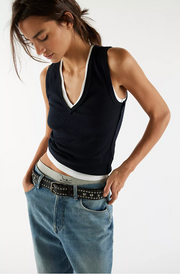 FP NERIA V NECK TANK TOP