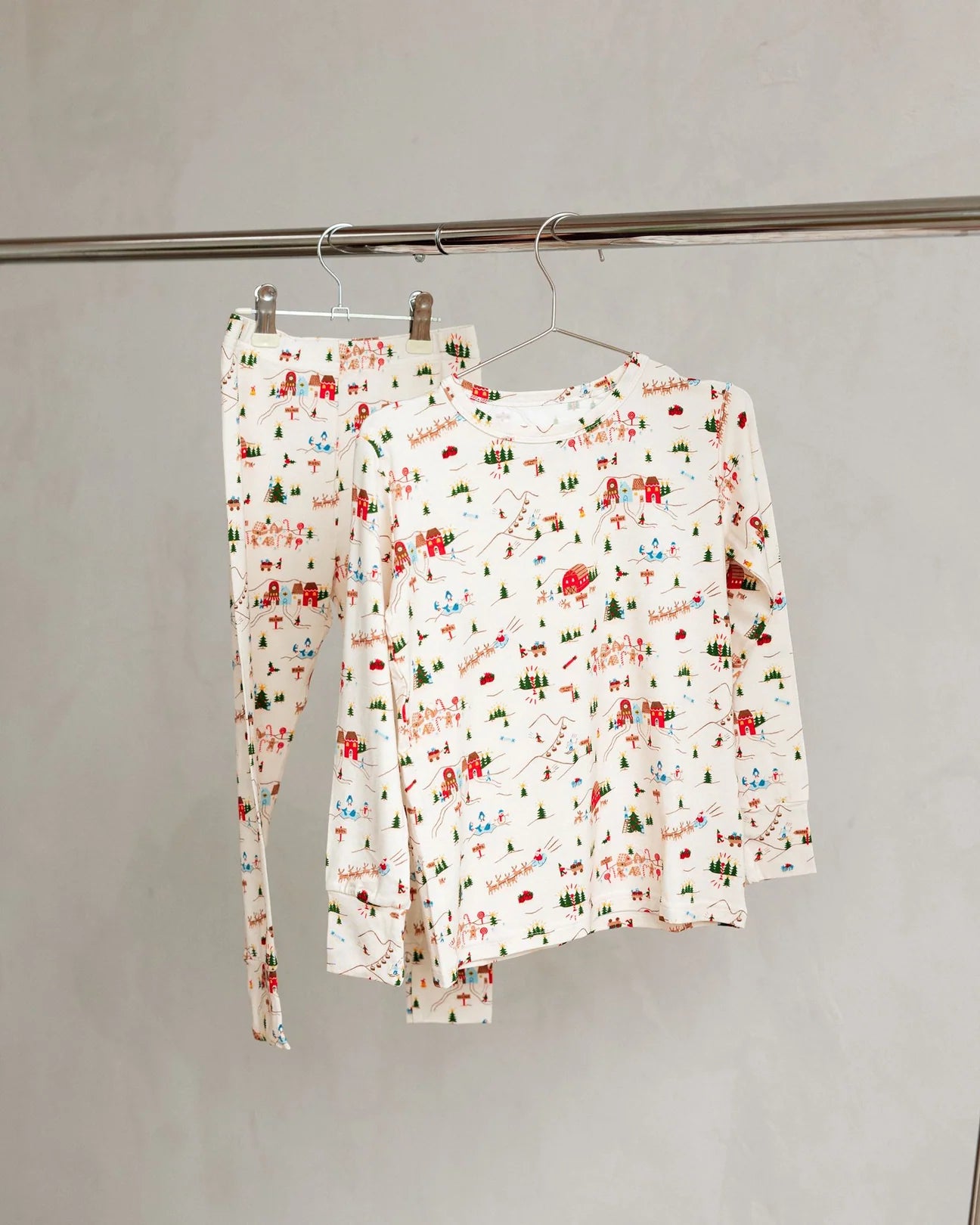 CHRISTMAS VILLAGE MATCHING TODDLER PJS