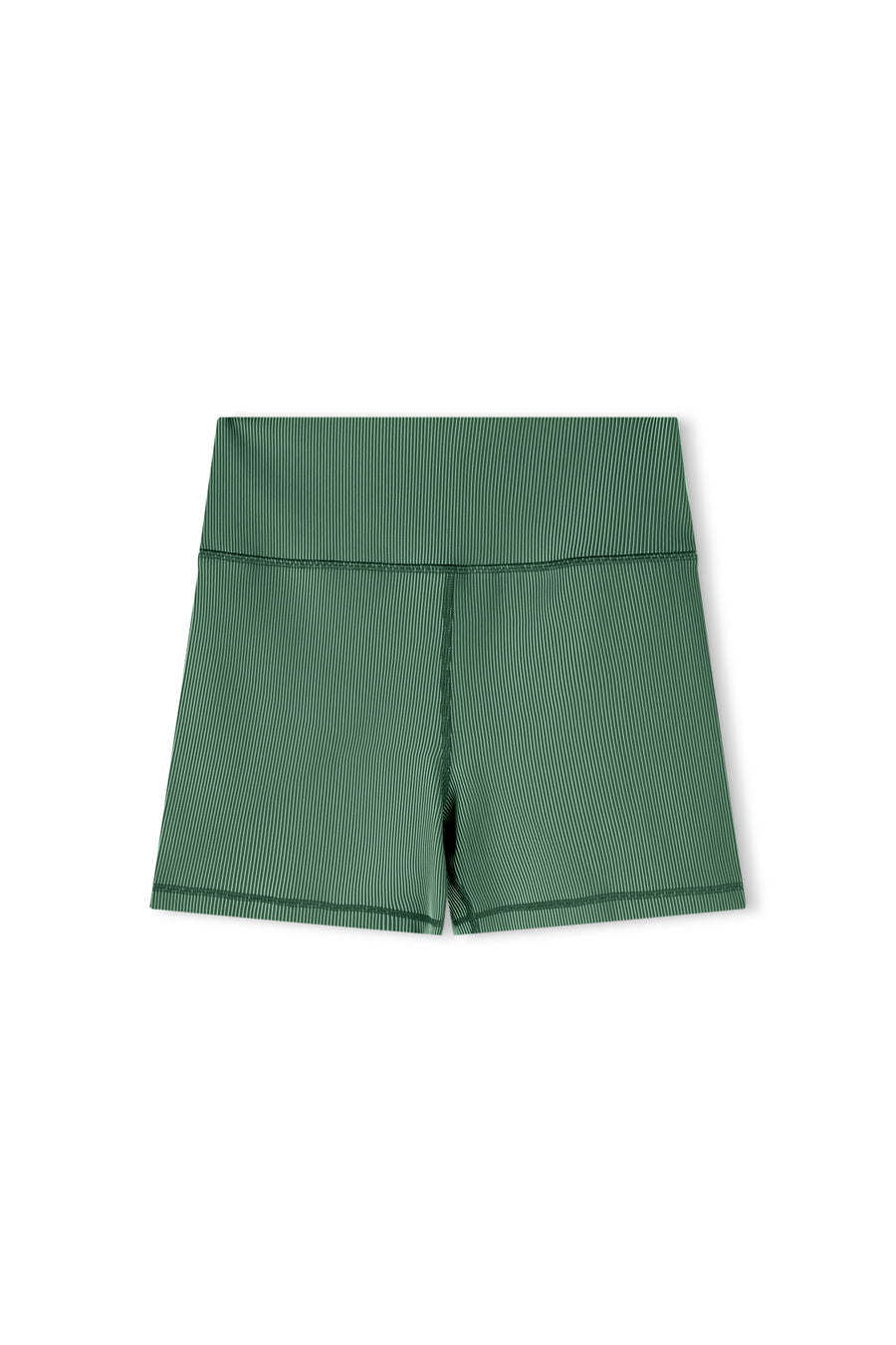 WOMEN'S TALLOW GREEN RIB BIKE SHORT 4"