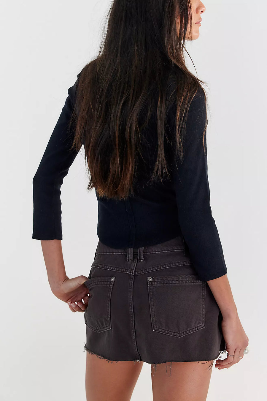 FP LAINEY LOW RISE MINI SKIRT