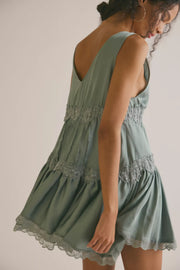 IN THIS GROOVE MINI SLIP DRESS