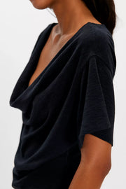FP WATERFALL COWL NECK