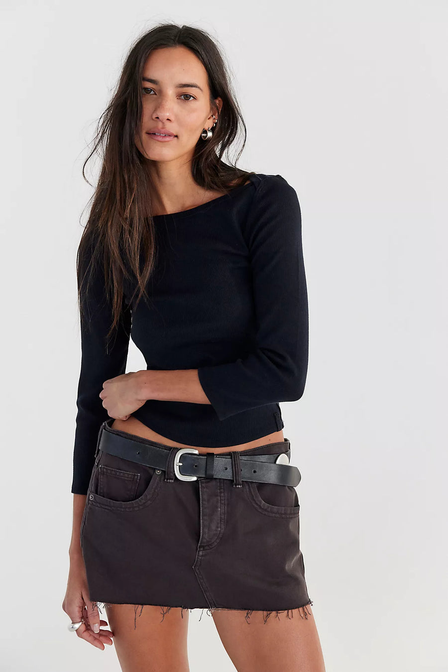 FP LAINEY LOW RISE MINI SKIRT