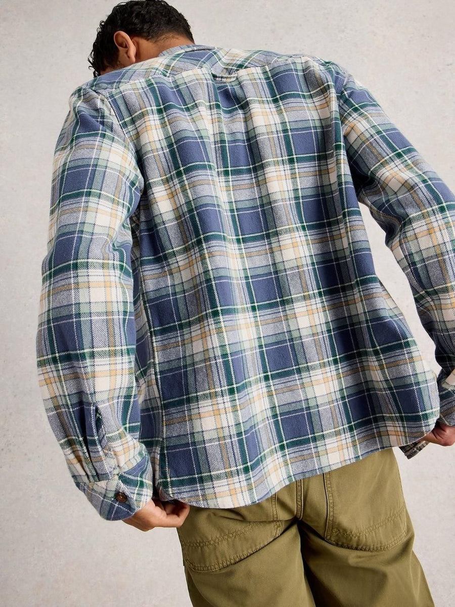 DARWEN CHECK FLANNEL SHIRT